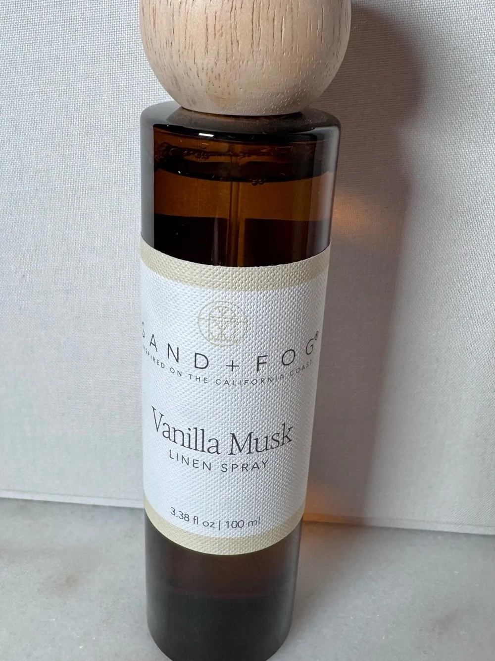 Sand + Fog Vanilla Musk Linen Spray 3.38 oz | Room & Fabric Mist - Picture 4 of 7